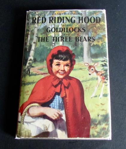 1958 Red Riding Hood Goldilocks & 3 Bears by Gilda Lund, 1st Edition Ladybird Book with Dust Jacket (1 of 5)