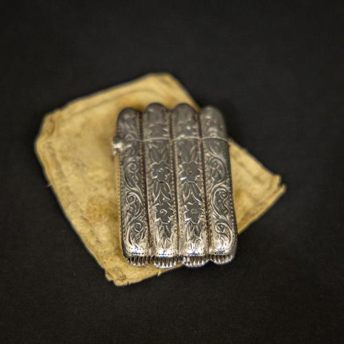 Victorian Silver Vesta Case (1 of 9) Victorian Silver Vesta Case (1 of 9)