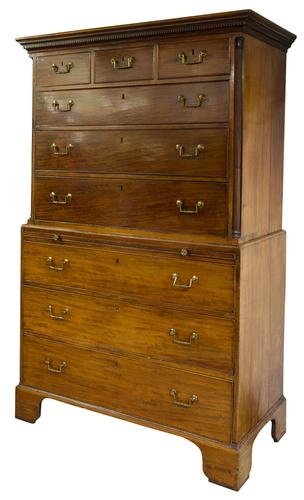 18th Century Mahogany Chest on Chest (1 of 8) 18th Century Mahogany Chest on Chest (1 of 8)