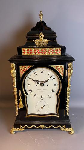 George III Ebonised Bracket Clock (1 of 15) George III Ebonised Bracket Clock (1 of 15)