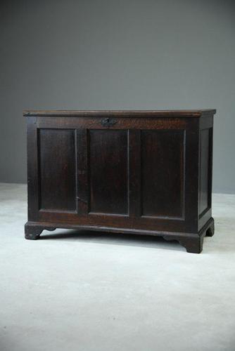Antique Rustic Dark Oak Chest (1 of 10) Antique Rustic Dark Oak Chest (1 of 10)
