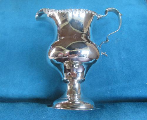 Sterling Silver Cream Jug - Georgian (1 of 3) Sterling Silver Cream Jug - Georgian (1 of 3)
