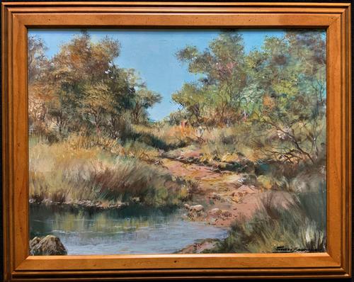 Francois Badenhorst S.A - South African Bush Landscape Oil Painting (1 of 12) Francois Badenhorst S.A - South African Bush Landscape Oil Painting (1 of 12)