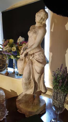 Water Carrier- Plaster Model of Maiden c.1930 (1 of 5) Water Carrier- Plaster Model of Maiden c.1930 (1 of 5)