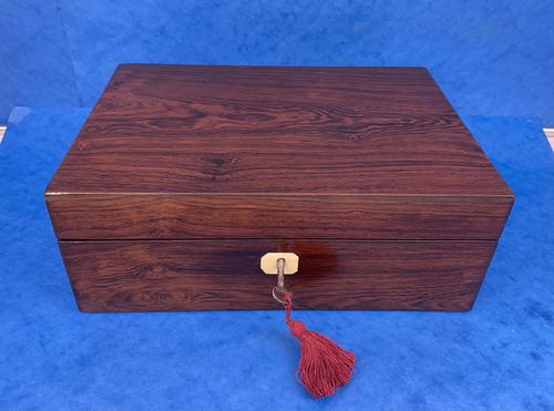 Regency Rosewood Jewellery Box (1 of 9) Regency Rosewood Jewellery Box (1 of 9)