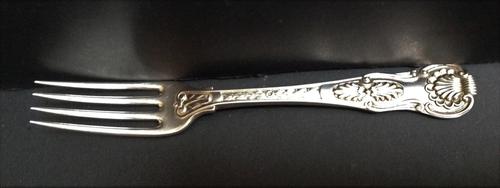 Paul Storr Antique Georgian Silver Dessert Fork - 1817 (1 of 7)