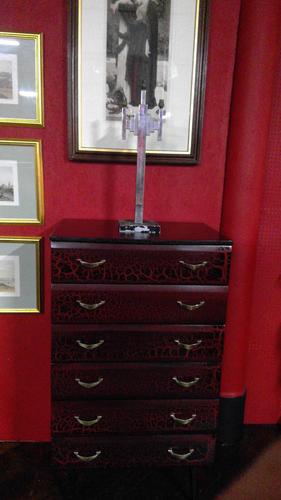 Pair of Lacquered Tallboy Chests of Drawers (1 of 5)