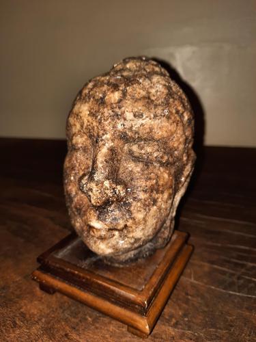 5th-12th Century Extremely Rare Early Gandharan Carved Quartz Crystal Buddhist Head (1 of 14)