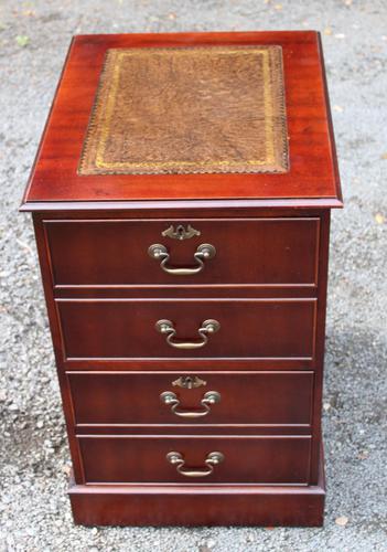 1960s Mahogany Filing Cabinet (1 of 4)