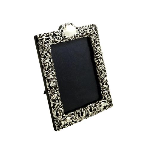 Antique Victorian Sterling Silver Photo Frame 1900 (1 of 10) Antique Victorian Sterling Silver Photo Frame 1900 (1 of 10)