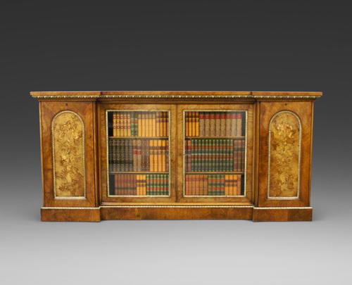 Exceptional Walnut & Ormolu Side Cabinet (1 of 5)