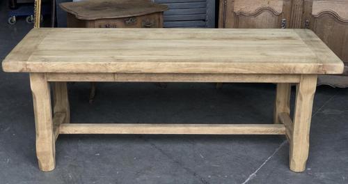 Bleached Oak Normandie Farmhouse Dining Table (1 of 10) Bleached Oak Normandie Farmhouse Dining Table (1 of 10)