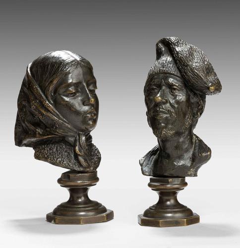 Pair of Mid 19th Century French Desk Bronzes (1 of 5) Pair of Mid 19th Century French Desk Bronzes (1 of 5)
