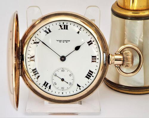 Waltham Full Hunter Pocket Watch, 1919 (1 of 6)