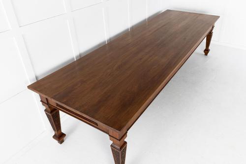 Large 19th Century Italian Walnut Dining Table (1 of 8)