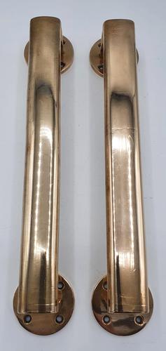 Top Quality Pair of Edwardian Bronze Door Handles or Pulls (1 of 3)