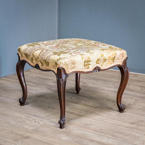 Mahogany Victorian Footstool (1 of 9) Mahogany Victorian Footstool (1 of 9)