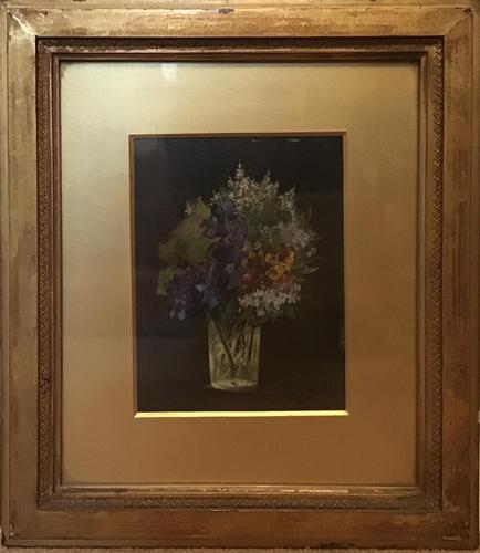 Oil on Canvas Still Life Flowers by Ada Whaley Bell (1 of 5)