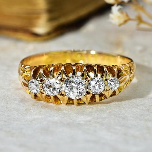 The Antique 1903 Old European Cut Diamond Ring (1 of 7) The Antique 1903 Old European Cut Diamond Ring (1 of 7)