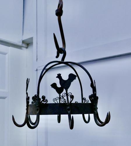 Blacksmith Made Iron Game Hanger, Kitchen Utensil or Pot Hanger (1 of 5) Blacksmith Made Iron Game Hanger, Kitchen Utensil or Pot Hanger (1 of 5)