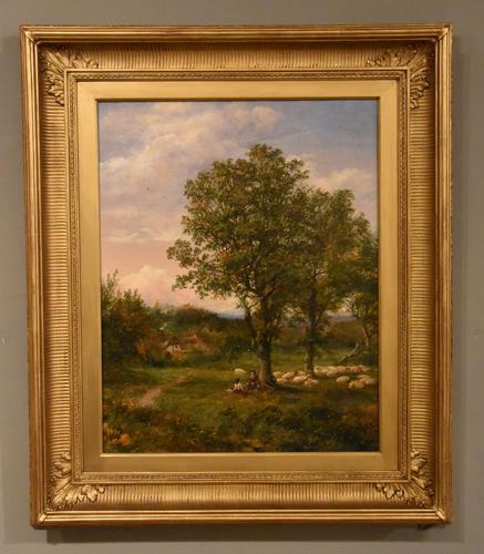 Oil Painting by Mark Edwin Dockree "Pastoral scene near Dedham" (1 of 5) Oil Painting by Mark Edwin Dockree "Pastoral scene near Dedham" (1 of 5)