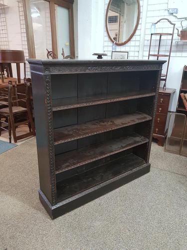 Antique Open Front Bookcase (1 of 6) Antique Open Front Bookcase (1 of 6)
