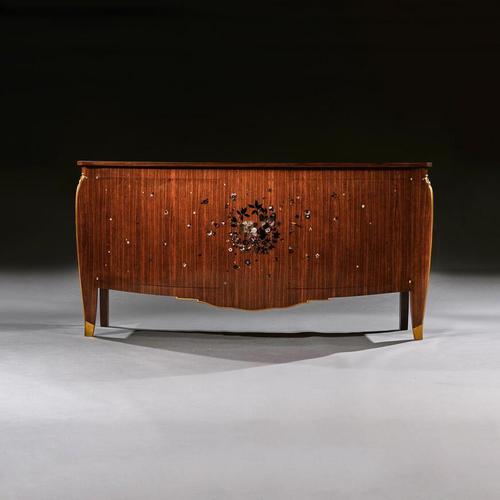 Rare Jules Leleu Art Deco Palisander & Marquetry Mother of Pearl Sideboard (1 of 8) Rare Jules Leleu Art Deco Palisander & Marquetry Mother of Pearl Sideboard (1 of 8)