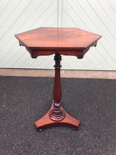 Antique Mahogany Tripod Wine Table (1 of 7)