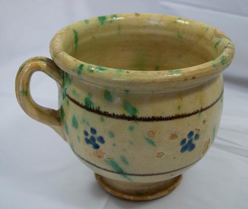 Antique 19th century Rustic Italian Chamber Pot (1 of 3)