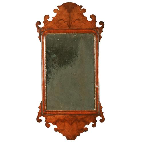 18th Century Style Walnut Mirror (1 of 8) 18th Century Style Walnut Mirror (1 of 8)