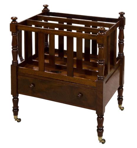 A Victorian Mahogany Canterbury (1 of 6) A Victorian Mahogany Canterbury (1 of 6)