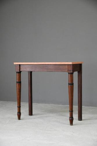 Marble Top Side Table (1 of 11) Marble Top Side Table (1 of 11)