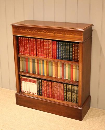 Mahogany Open Bookcase (1 of 12)