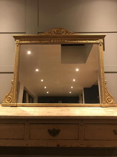 Wonderful 19c gilt and gesso mirror (1 of 11)