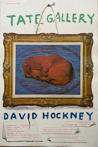 Limited Edition 'little Stanley Sleeping', 1987 Signed by David Hockney (1 of 1) Limited Edition 'little Stanley Sleeping', 1987 Signed by David Hockney (1 of 1)