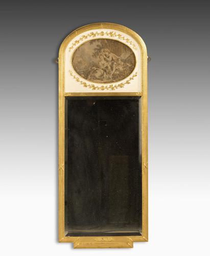 Late 19th Century French Giltwood Trumeau Mirror (1 of 5) Late 19th Century French Giltwood Trumeau Mirror (1 of 5)