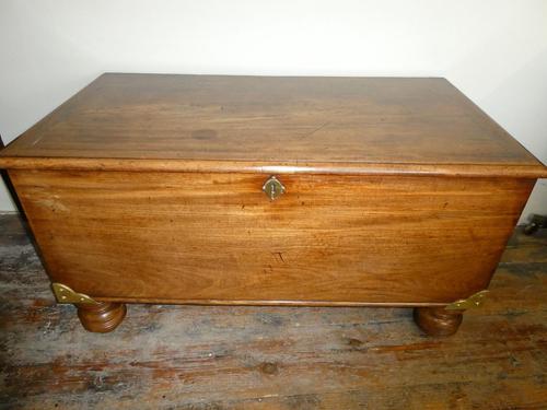 19th Century Mahogany Coffer or Blanket Chest (1 of 9) 19th Century Mahogany Coffer or Blanket Chest (1 of 9)