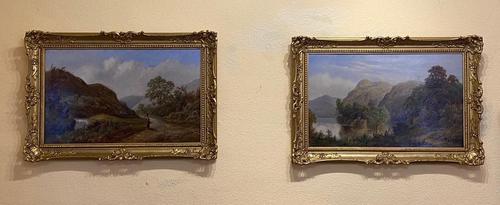 Fine Pair of Oils by Samuel Hart Turpin (1 of 4) Fine Pair of Oils by Samuel Hart Turpin (1 of 4)
