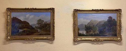 Fine Pair of Oils by Samuel Hart Turpin (1 of 4)