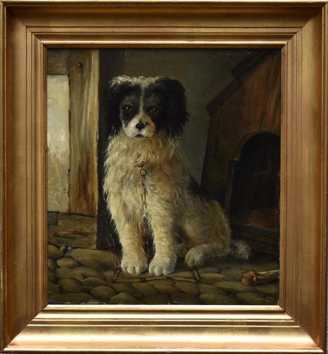 Christian Olavius Zeuthen Spaniel Danish School 1863 (1 of 7)