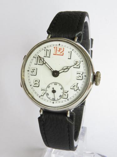 Gents WW1 Silver Trench Watch, 1915 (1 of 5)