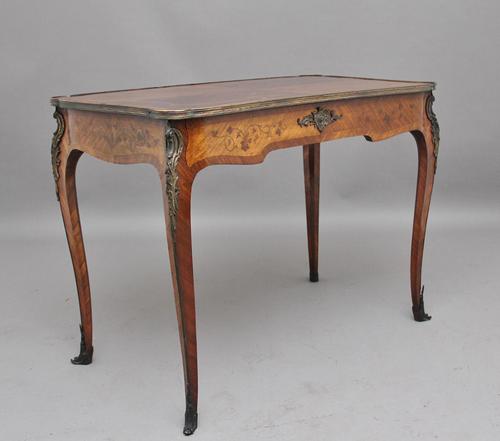 19th Century French Kingwood & Marquetry Centre Table (1 of 6)