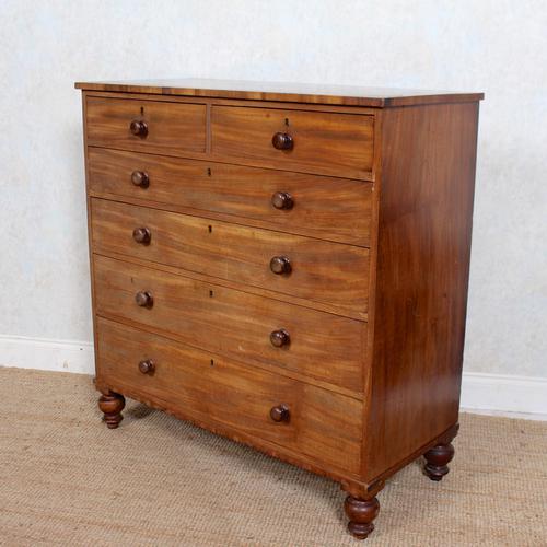 Chest of Drawers 19th Century Light Mahogany (1 of 12)