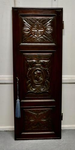 19th Century French Carved Oak Panel Door (1 of 6) 19th Century French Carved Oak Panel Door (1 of 6)