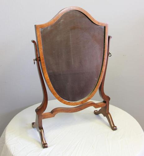 Antique Georgian Style Mahogany Dressing Table Mirror c.1920 (1 of 5)