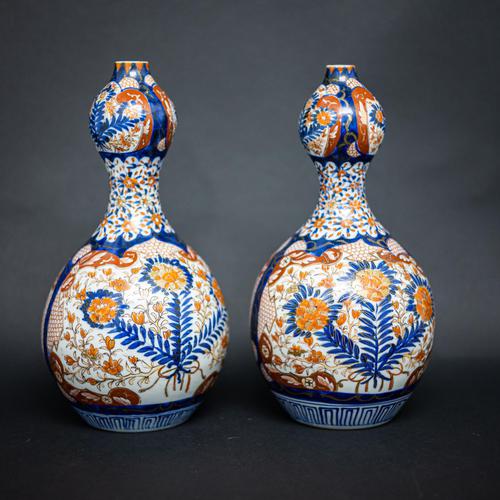 Pair of 19th Century Imari Vases (1 of 8)