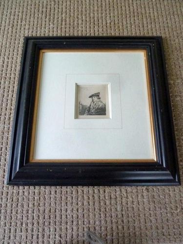 Rembrandt Van Rijn Etching "Young Man in Velvet Cap " 1637 (1 of 6) Rembrandt Van Rijn Etching "Young Man in Velvet Cap " 1637 (1 of 6)