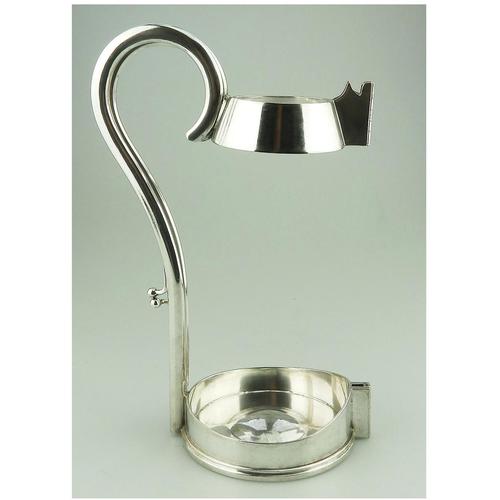 Mappin & Webb - Good Silver Plate Wine Bottle Holder c.1900 (1 of 10)