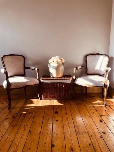 French Antique Chairs / French Salon Armchairs / Pair of Louis XV Chairs / Fauteuils (1 of 10) French Antique Chairs / French Salon Armchairs / Pair of Louis XV Chairs / Fauteuils (1 of 10)