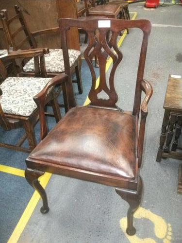 Chippendale Style Carver Chair - 770-1398 (1 of 3)